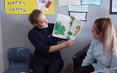 Dental education pre-school visit